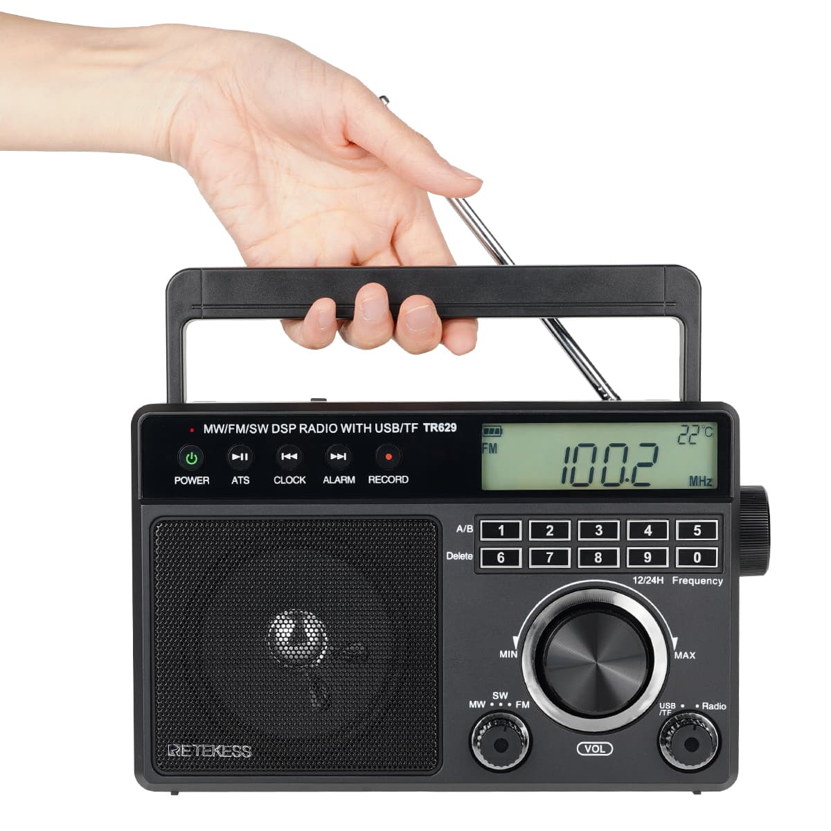 Радиоприемник Retekess TR629 качество и функциональность